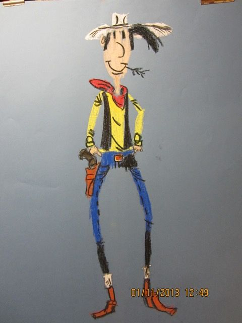 Dessin -Lucky luke