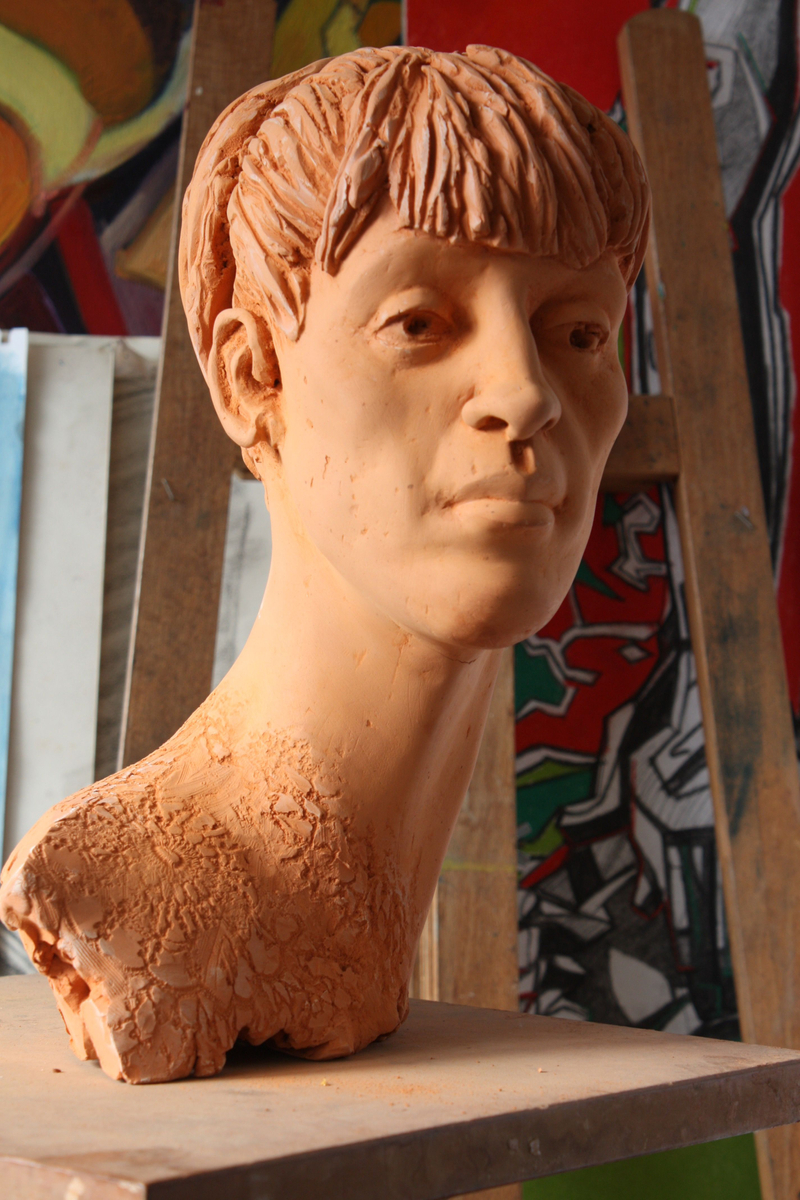 Portrait -  - Atelier Saint Fargeau - Terre Cuite