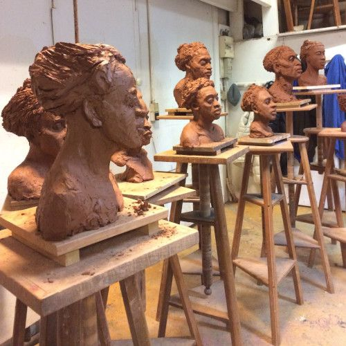 Stages de sculpture - modelage d'après modèle vivant